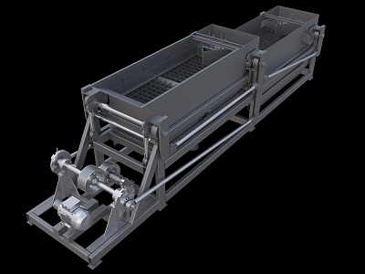 Ore machine sorting machine mine equipment 3d model