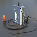 Walkman Single Player Recorder Old Walkman Old Walkman Sony Walkman Low Face Number Low Model Simple Model Game Movie and TV Level Super Realistic 3d model