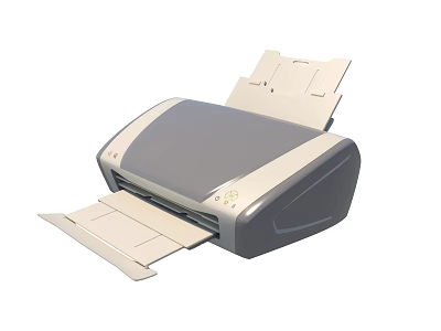 Modern Printers 3d model
