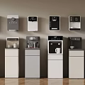 Collection Of Water Dispensers With Wall Mounted And Floor Standing Designs In Various Colors