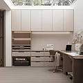 Nordic Studio Work Area 3d model