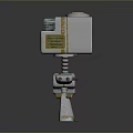 Robot Assistant Small Robot Butler Robot Butler Figure Game Figure 3d model