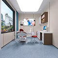 Modern Dental Clinic With One Treatment Room per Patient Private Hygienic Space