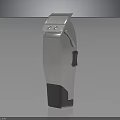 Modern Electric Hair Clipper With Stainless Steel Body And Precision Blades