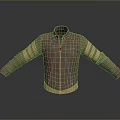 Brown Jacket With Orange Stripes On Sleeves Stylish Daily Life Essential Design