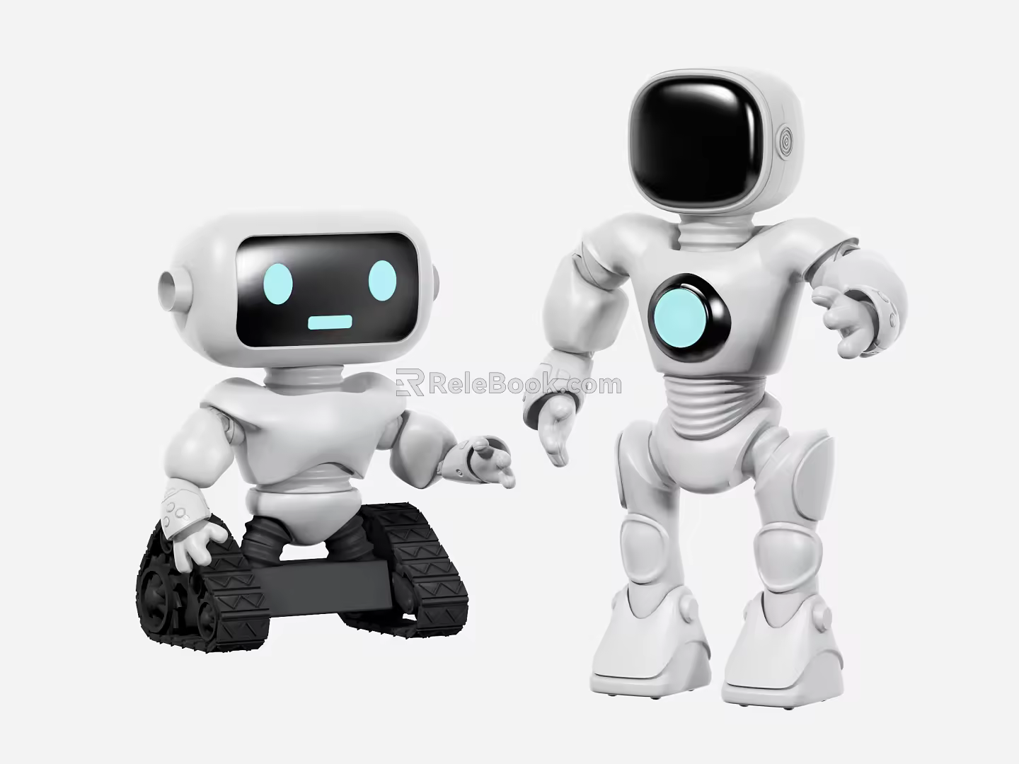 Modern Robots 3d model