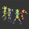 Characters Game Characters Game Characters Realistic Characters Cartoon Characters Handmade Cartoon Handmade 3d model