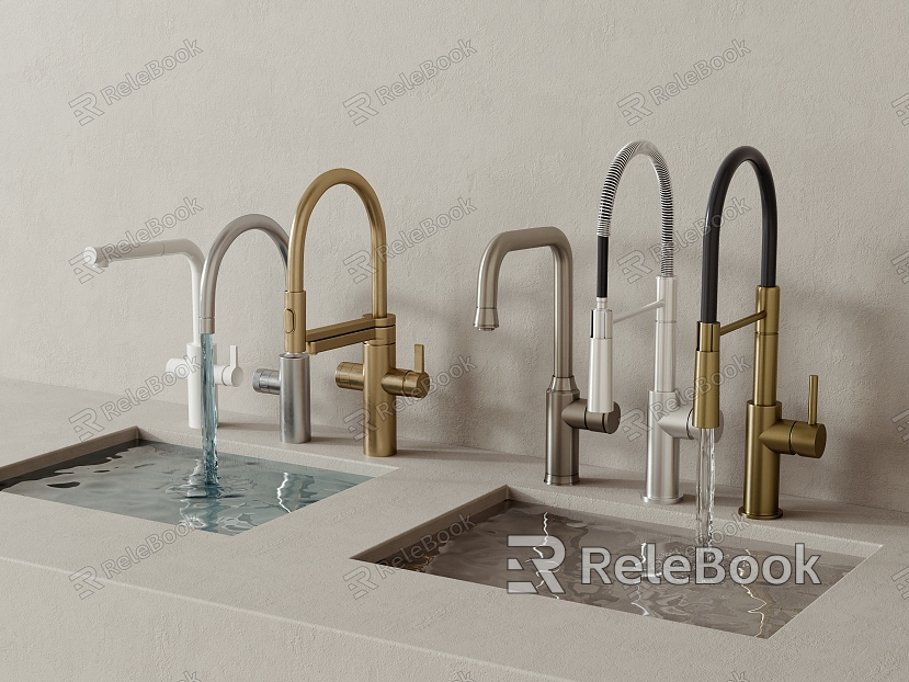 Modern faucet model