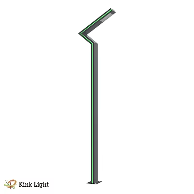 Outdoor Light With Slim Modern Design For Garden LED Decorative Illumination 3d model
