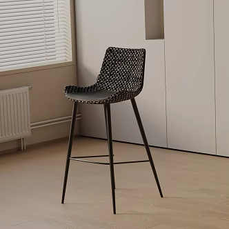 Modern Bar Chair 3d model