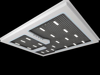 Modern Ceiling Grille Ceiling Venue Ceiling Public Ceiling Office Ceiling 3d model