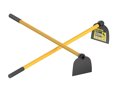 Hoe agricultural tools agricultural tools 3d model