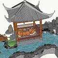 Classic Chinese Garden Landscape Design With Pavilions Ponds Rock Formations And Layouts