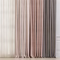 Various Colored Curtains For Modern Home Living Room And Bedroom Decor