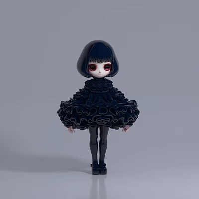 Cute Hand Doll Doll Toy 3d model Cute Hand Doll Doll Toy 3d model