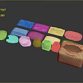 Essential Daily Household Supplies Including Band Aids Gauze Pads Cotton Swabs And Soap
