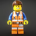 Lego toy Lego toy blocks children's toy robot 3d model
