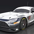 Mercedes Racing Car Featuring NASA Livery Pirelli Tires And Sleek Design