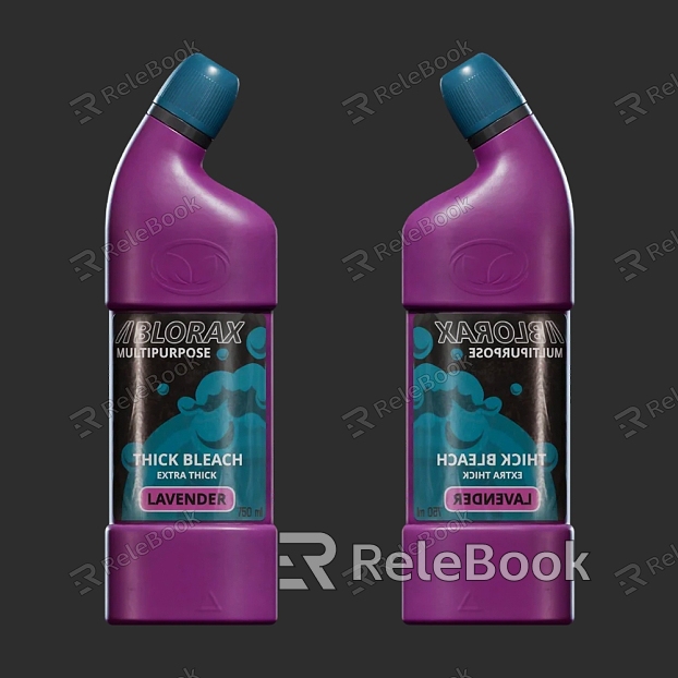 Modern Bleach Realistic Bleach Bottle model