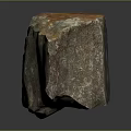 Rock Block Rock Block Rock Specimen Boulder Big Stone Block Rock Stratum Rock Stratum Rock Stratum Rock 3d model