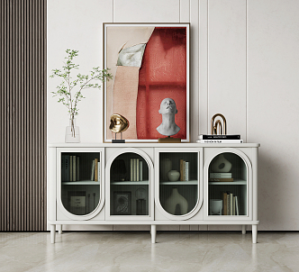 Modern Side Cabinet Side Cabinet Decorative Cabinet Storage Cabinet 3d model