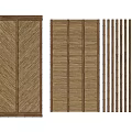 Modern Screen Bamboo Screen 3d model