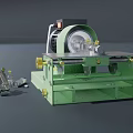 Tool Grinding Machine Small Truck 3d model