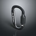 Durable Black Wesco Carabiner Utility Tool For Outdoor And Daily Use