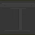 Modern Gaming Desk With Carbon Fiber Texture RGB Lighting And Sturdy Legs