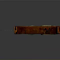 Old Hand Saw With Wooden Handle And Rustic Metal Blade As Vintage Carpentry Tool
