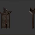 Woven Rattan Fence Panels In Various Shapes For Garden Partition