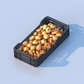 Vegetable basket with onion 3d model