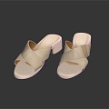 Sandals Sandals Peep Toe Shoes Platform Shoes Roman Sandals High Heel Sandals Wedge Sandals 3d model