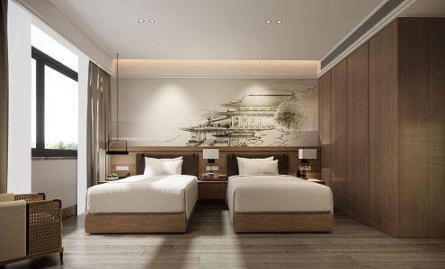 Rooms Hotel Rooms 3d model