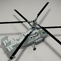 Modern Helicopter 3d model