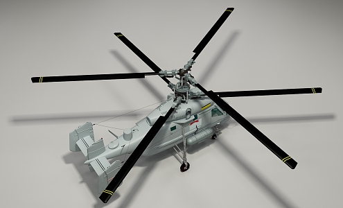 Modern Helicopter 3d model