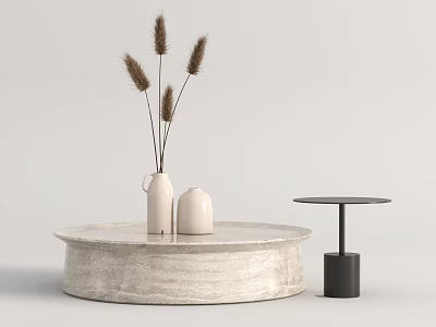 Modern coffee table coffee table combination 3d model
