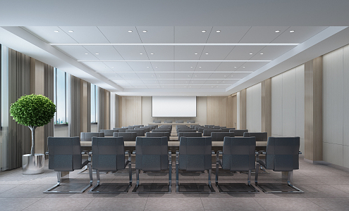 Conference Hall 3d model