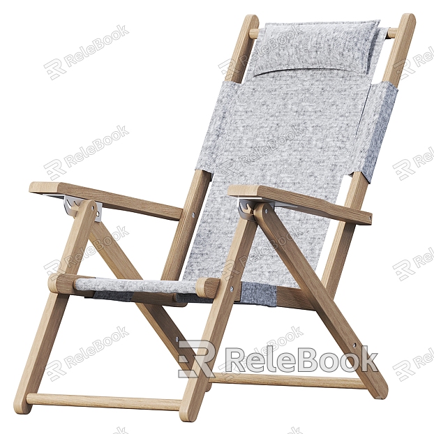 Teak Weekend Lounger model