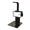 Smart Self Service Machine For Ticket Collection With Digital Display And Stable Base 3d model