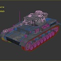 Light Tank Light Armored Tank Modern Tank World War II Tank World War I Tank Heavy Tank 3d model