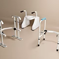 Multiple Styles Of Adjustable Toilet Safety Rails For Elderly And Disabled Home Bathroom Mobility Aids