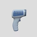 Handheld Non Contact Infrared Thermometer With Digital Display And Buttons