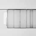 Modern Interior Sliding Doors With Glass Panels And Various Frame Designs