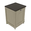 Traditional Cream Wooden Cabinet With Intricate Carved Details And Classic Design
