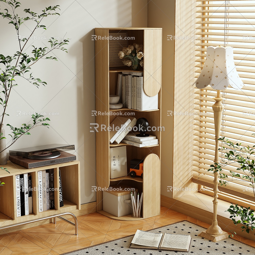 Bookshelf 3d model