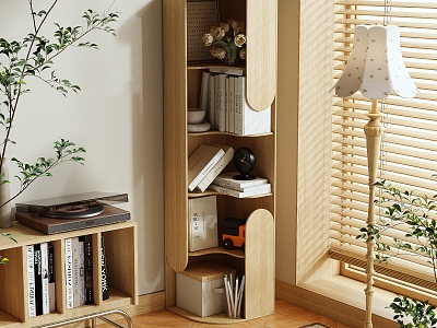 Bookshelf 3d model