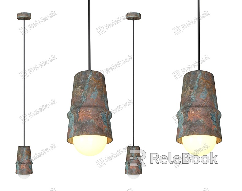 Modern retro chandelier made old rusty chandelier art old old chandelier art style chandelier industrial chandelier model