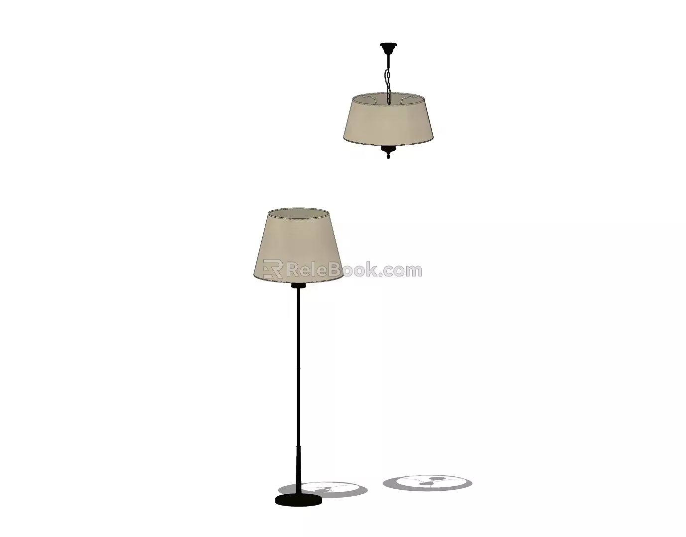 Lamp combination 3d model
