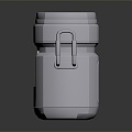 Metal Bucket Milk Bucket Iron Bucket Old Iron Bucket Big Iron Bucket Removable Metal Bucket Oil Bucket Oil Bucket 3d model